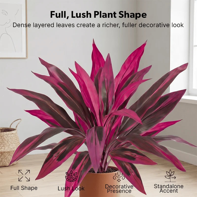 🎁 Last Day 50% OFF - Artificial Boston Fern & Dragon's Blood Tree Plants