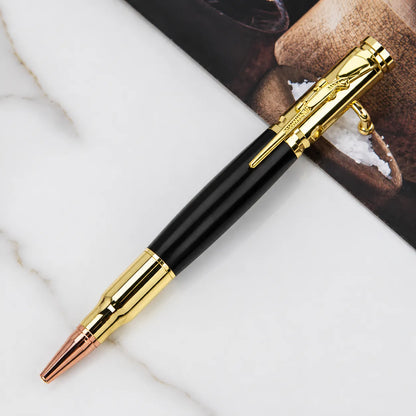 🖊🇺🇸Handmade Bolt Action Wooden Bullet Pen | Crafted From Real Wood & Bullet Casing🦅