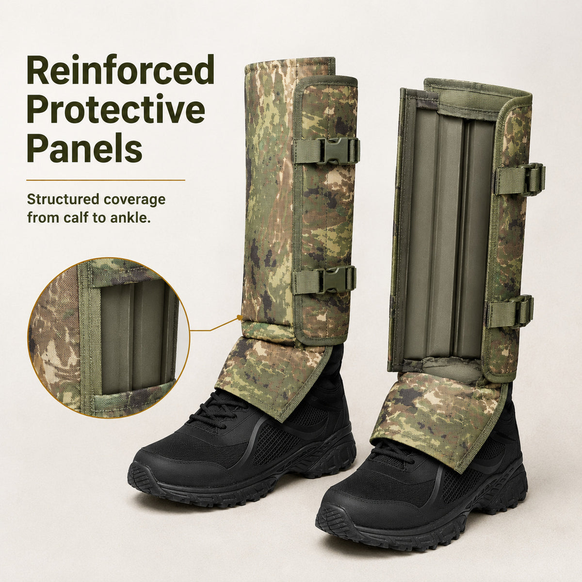 Unisex Professional Snake Guard Gaiters