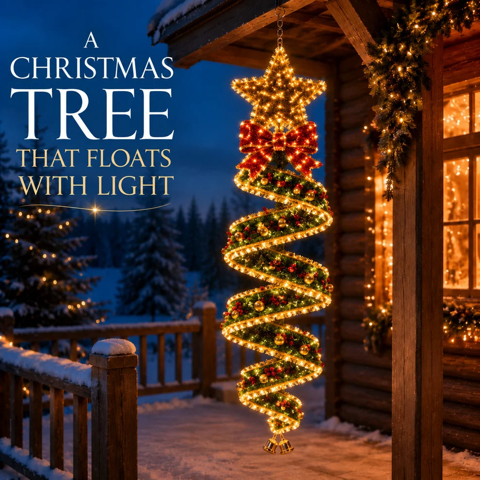 🎄Last day for 50% off🎄Christmas Magic Spiral™ Hanging LED Light Collection