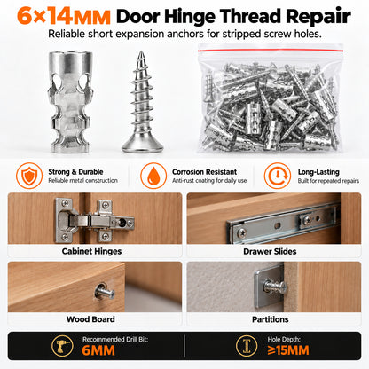 🔩 Industrial Short Expansion Screw Repair Kit