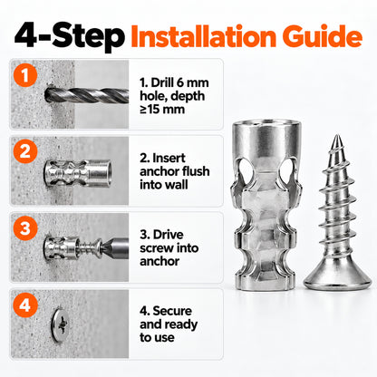 🔩 Industrial Short Expansion Screw Repair Kit