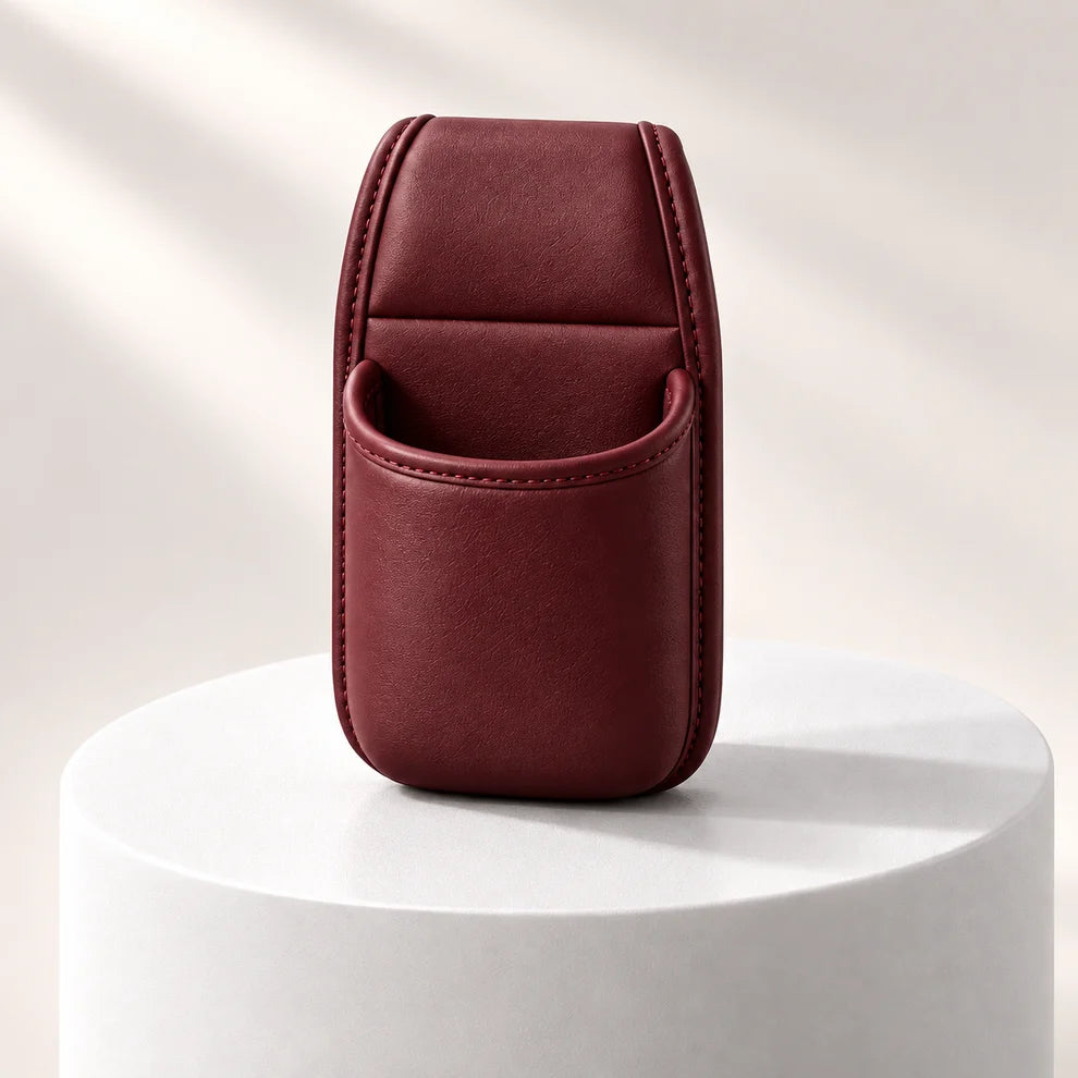Leather Car Door Storage Pocket
