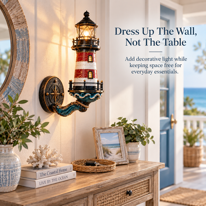 🌊Vintage Coastal Lighthouse Wall Light
