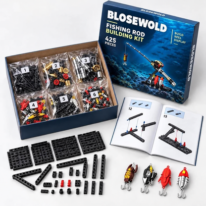 Mechanical Fishing Rod & Reel Building Kit