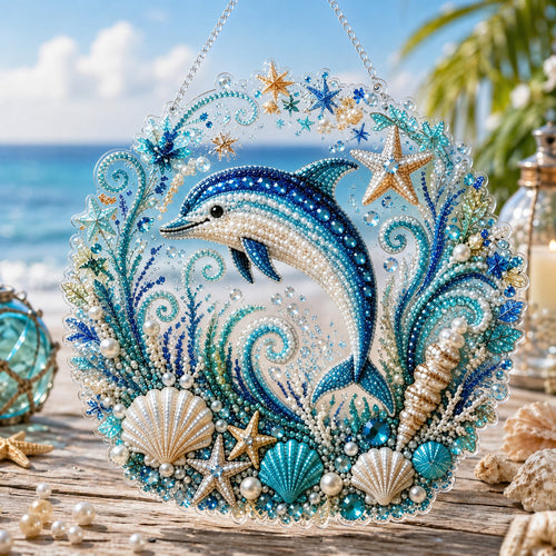 🌊✨Ocean Pearl Art DIY Hanging Ornament Kit