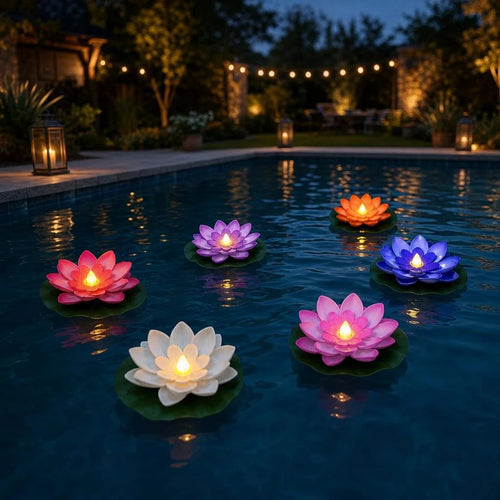 🪷 BlosewoldGlow™ Floating Lotus Lights