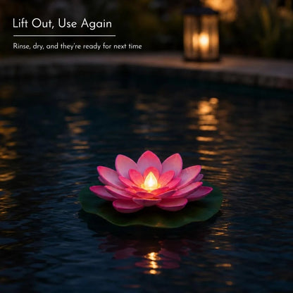 🪷 BlosewoldGlow™ Floating Lotus Lights