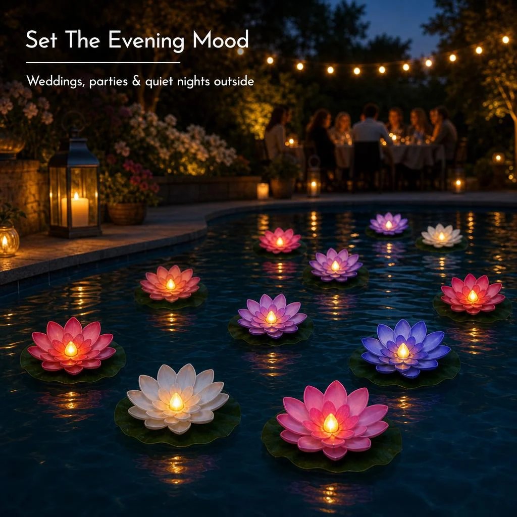 🪷 BlosewoldGlow™ Floating Lotus Lights