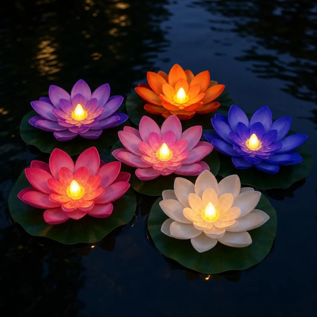 🪷 BlosewoldGlow™ Floating Lotus Lights