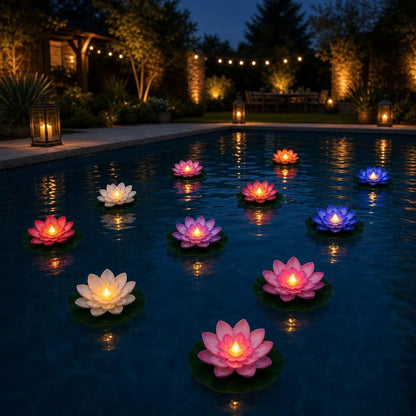 🪷 BlosewoldGlow™ Floating Lotus Lights