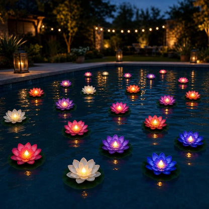 🪷 BlosewoldGlow™ Floating Lotus Lights