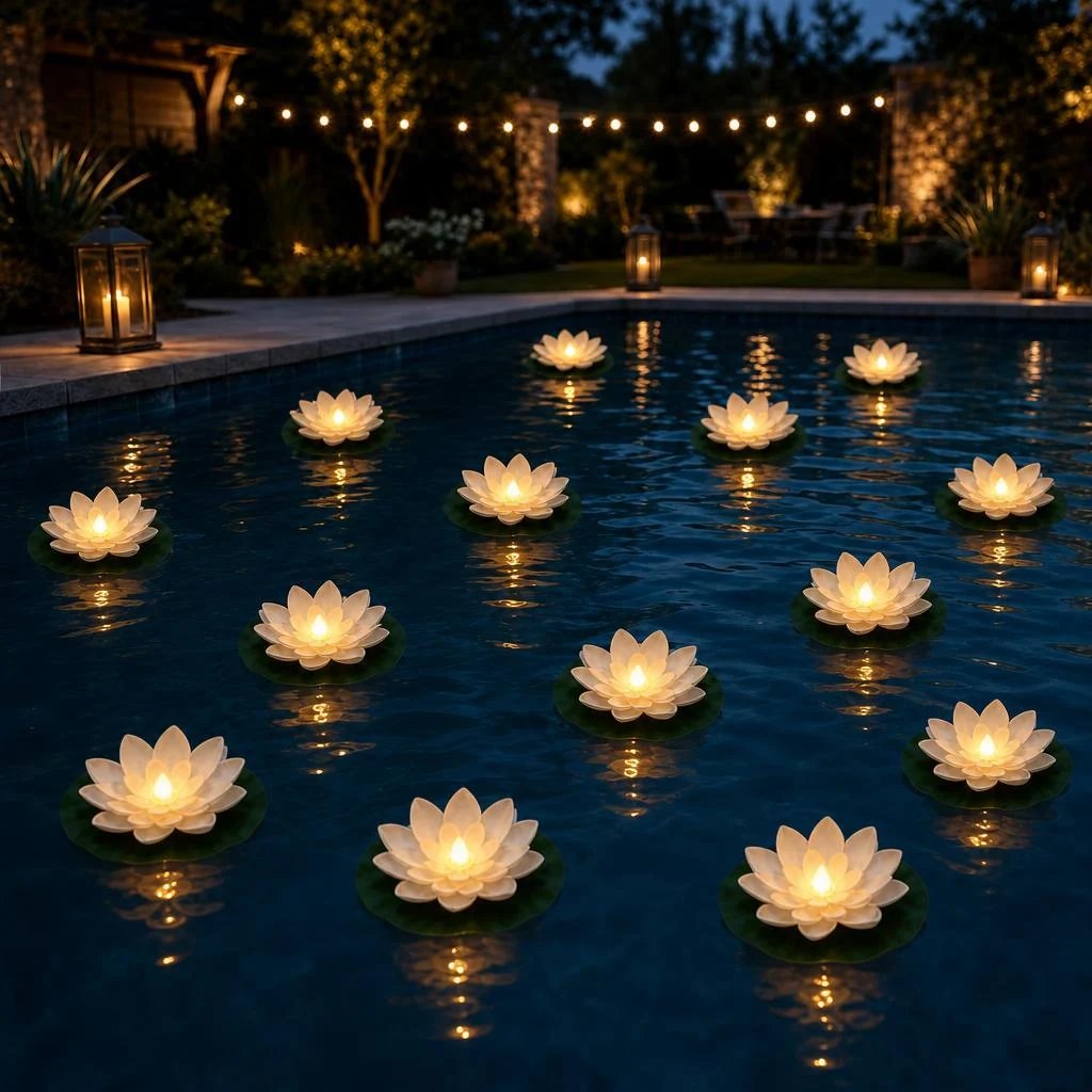 🪷 BlosewoldGlow™ Floating Lotus Lights