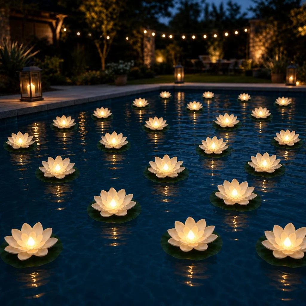 🪷 BlosewoldGlow™ Floating Lotus Lights