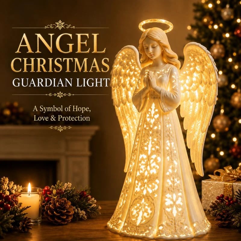 ✨ Angel Christmas Guardian Light – A Symbol of Hope, Love & Protection