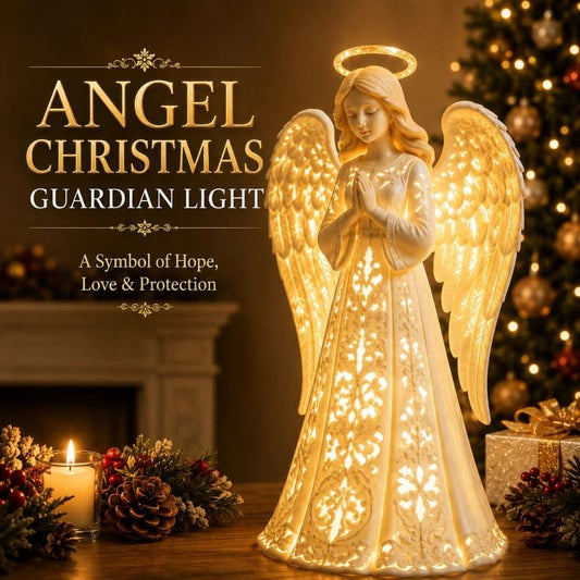 ✨ Angel Christmas Guardian Light – A Symbol of Hope, Love & Protection