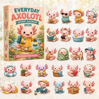 🎄CHRISTMAS KICKOFF 50% OFF - A Day Of Axolotl Advent Calendar 2026