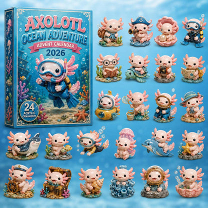 🎄CHRISTMAS KICKOFF 50% OFF - A Day Of Axolotl Advent Calendar 2026
