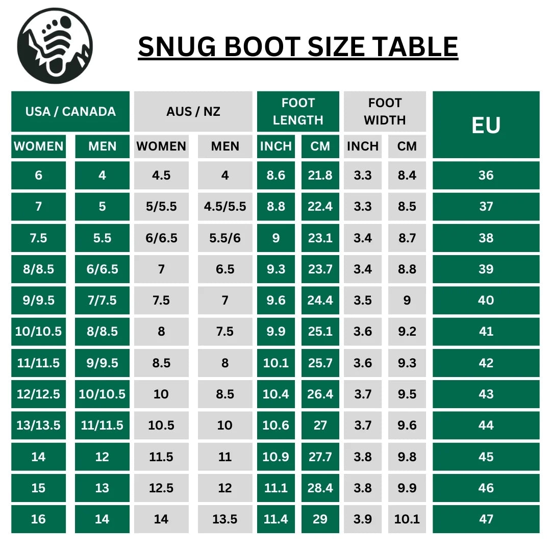 Snug Boot - Non-slip & waterproof winter barefoot shoe (Unisex)