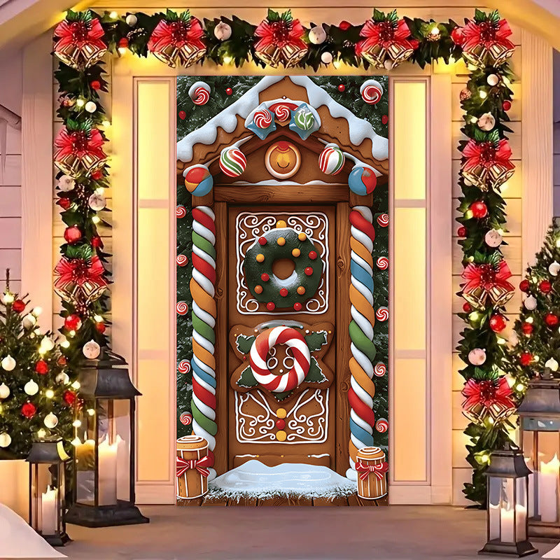 🎄🎅 2026 Festive Christmas Door Cover