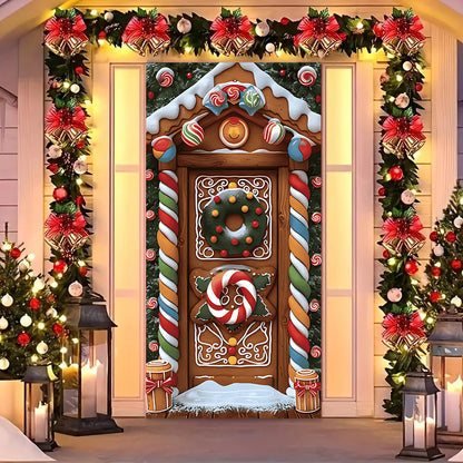 🎄🎅 2026 Festive Christmas Door Cover
