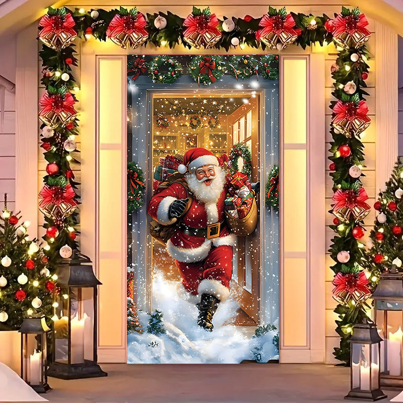 🎄🎅 2026 Festive Christmas Door Cover