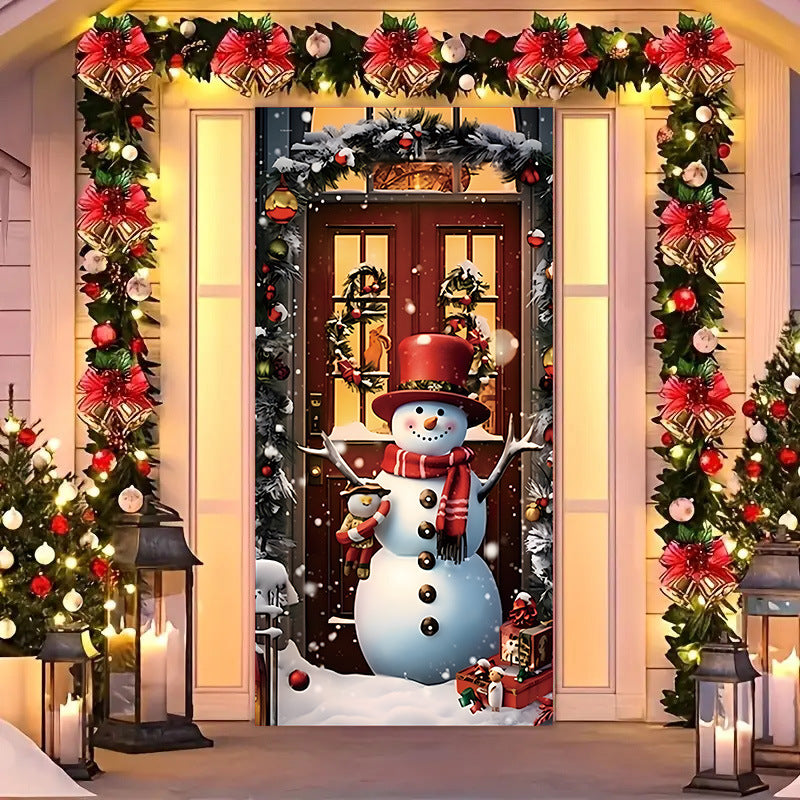 🎄🎅 2026 Festive Christmas Door Cover