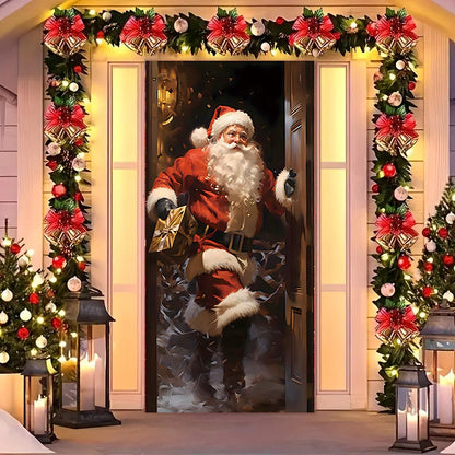🎄🎅 2026 Festive Christmas Door Cover