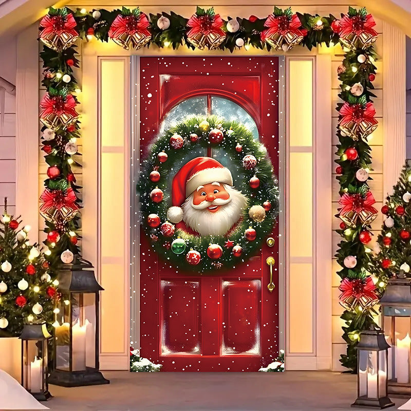 🎄🎅 2026 Festive Christmas Door Cover