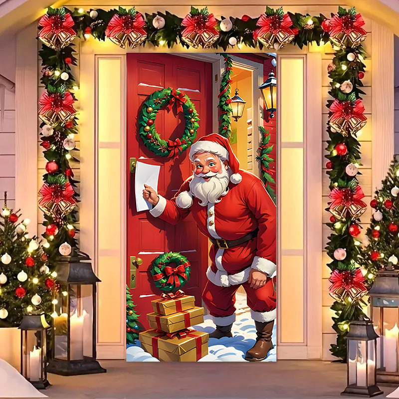 🎄🎅 2026 Festive Christmas Door Cover