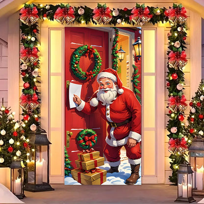 🎄🎅 2026 Festive Christmas Door Cover