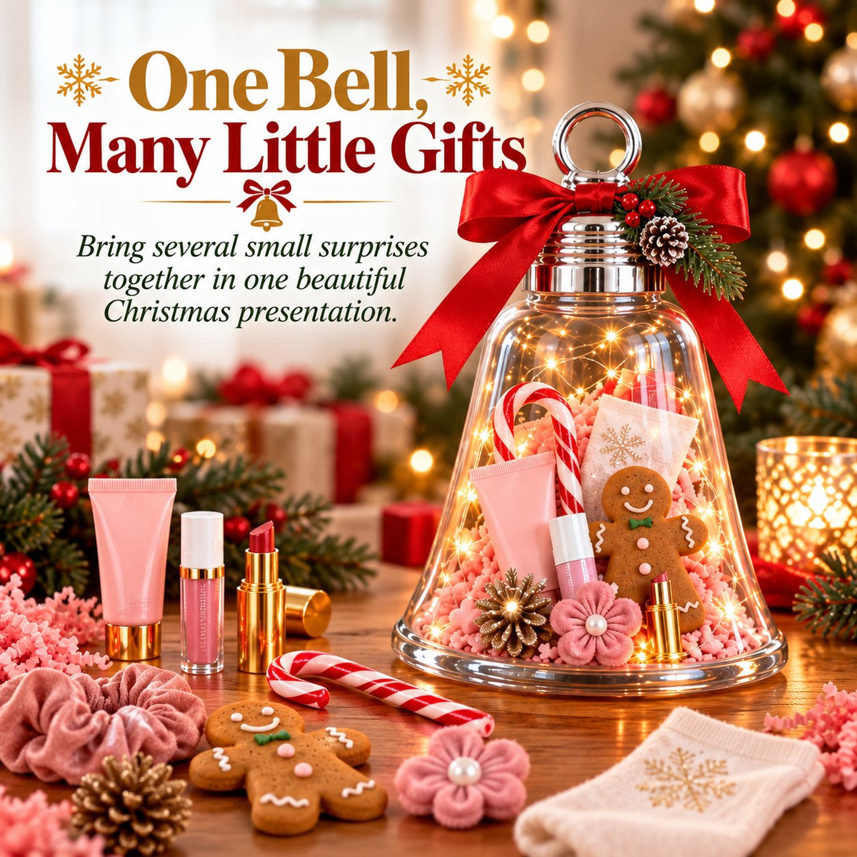 🎄🎁DIY Christmas Bell Gift Box