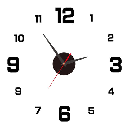 🥳2026 HOT SALE🥳⏰3D DIY Luminous Acrylic Wall Clock Set