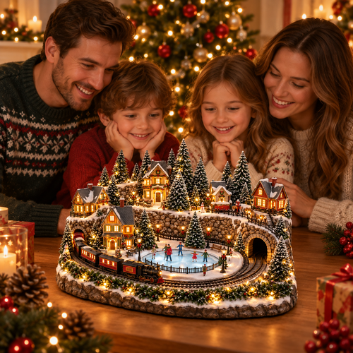 🔥 LAST DAY 50% OFF 🔥 Lighted & Animated Christmas Village Collection ✨