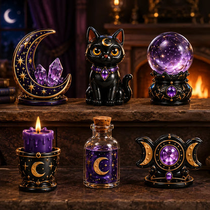 ⏳ Last Day 50% OFF – 🔮 2026 Crystal Witch Advent Calendar | 24 Days of Mystical Miniatures, Crystal-Inspired Surprises & Witchy Fantasy Charm ✨