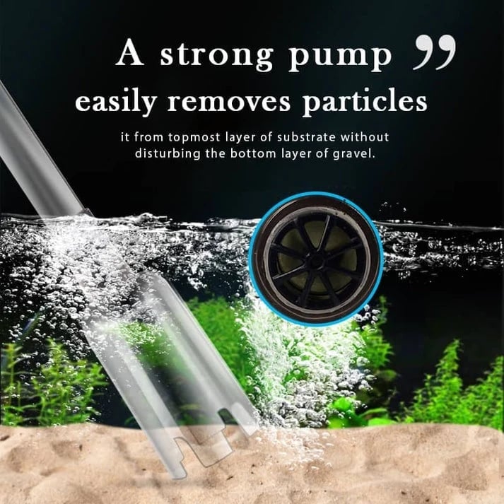 Electric Aquarium Gravel Cleaner – Fast, Easy Tank Cleaning