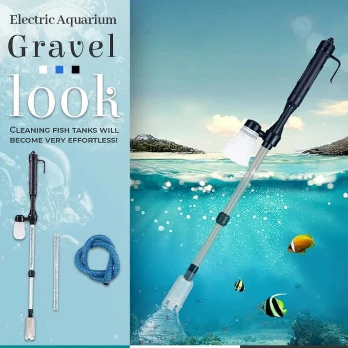 Electric Aquarium Gravel Cleaner – Fast, Easy Tank Cleaning