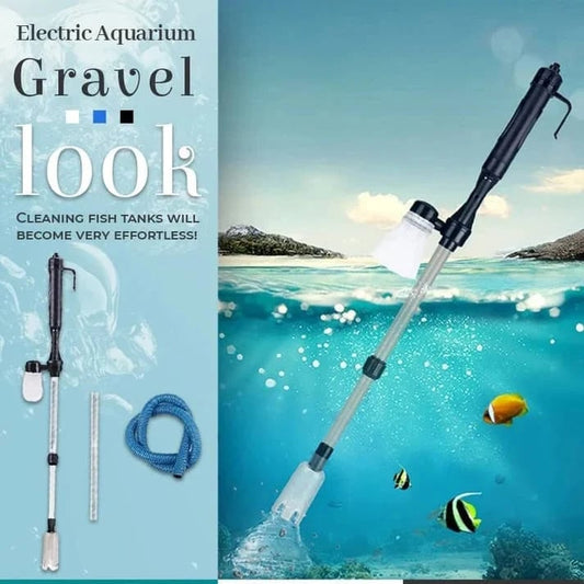 Electric Aquarium Gravel Cleaner – Fast, Easy Tank Cleaning