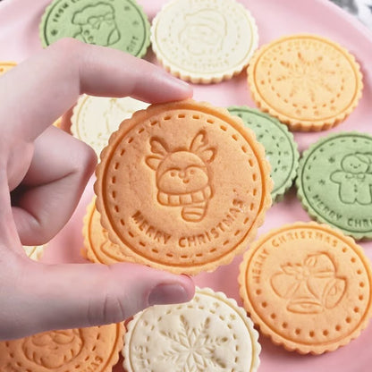 🎄🍪 Holiday Baking Shape Collection – Festive Cookie Molds for Family Christmas Fun