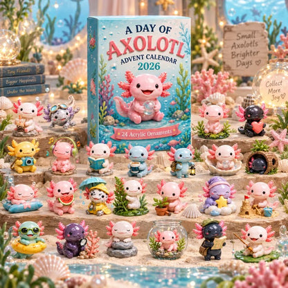 🎄CHRISTMAS KICKOFF 49% OFF - A Day Of Axolotl Advent Calendar 2026