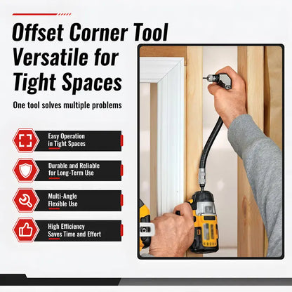 Flexible Right-Angle Drill Extension