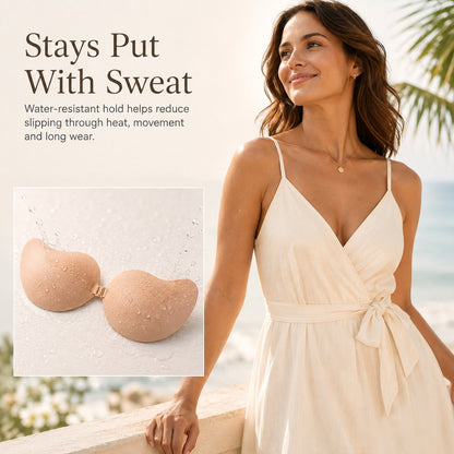 ✨ Invisible Lift Adhesive Bra – Strapless Shaping Support