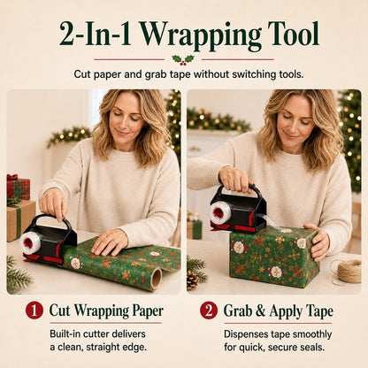 🎁 Limited-Time 50% Off: 2-in-1 Gift Wrap Cutter Set ✂️
