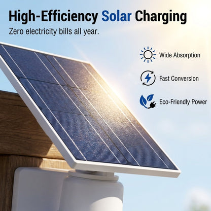 ⏳ Last Day 50% OFF – 🚨Solar-Powered Simulated Surveillance Camera Street Light