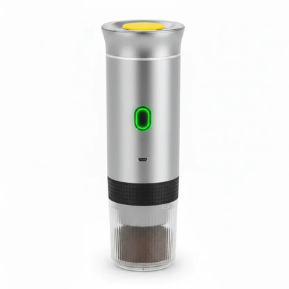 Portable Espresso Coffee Maker – 15-Bar Rechargeable Travel Coffee Machine