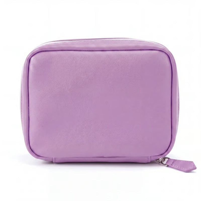 💊 14-Day Travel Pill Organizer Pouch – Reusable Writable Zip Sleeve Binder
