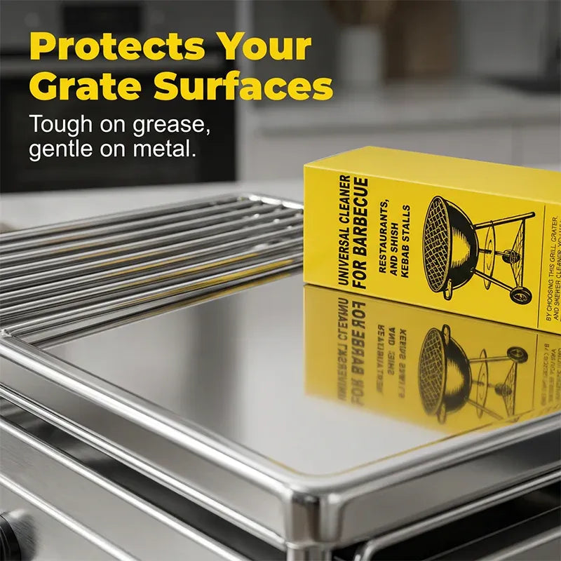 🔥🧽 Heavy-duty BBQ Cleaner – dissolves carbon, grease, and baked-on grime!