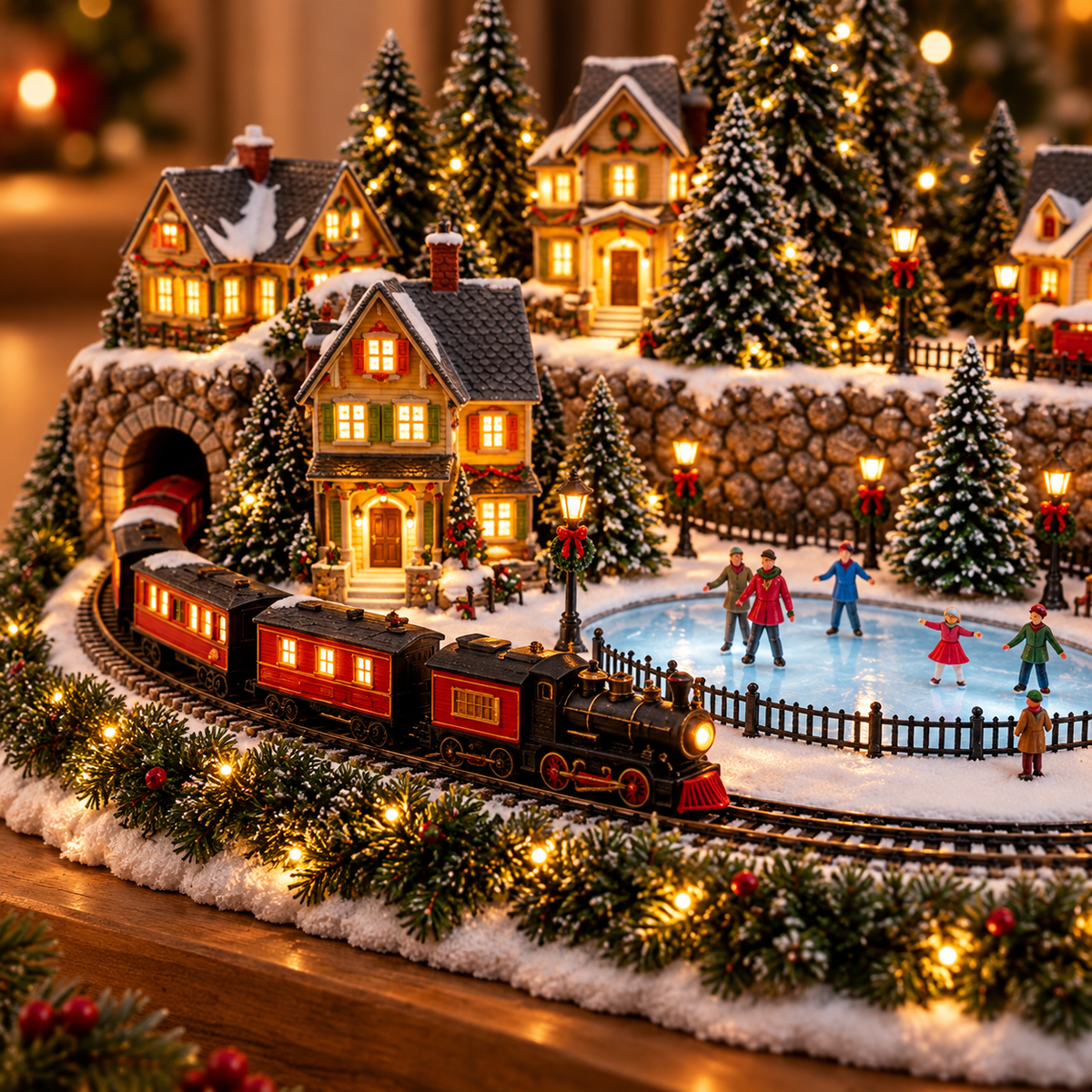 🔥 LAST DAY 50% OFF 🔥 Lighted & Animated Christmas Village Collection ✨