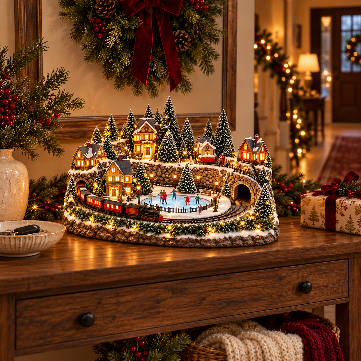 🔥 LAST DAY 50% OFF 🔥 Lighted & Animated Christmas Village Collection ✨