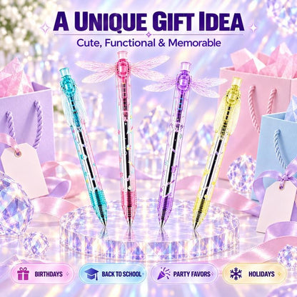 Interactive Dragonfly Click Gel Pen